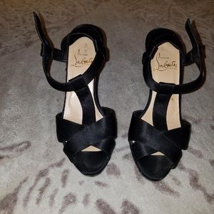 Christian Louboutin black heels - 36